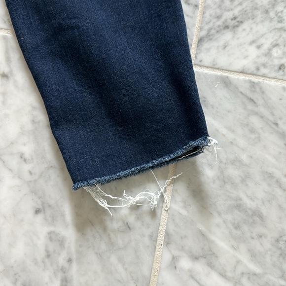Mother denim high waisted, looker ankle fray in tongue and chic size 27 - Picture 9 of 9